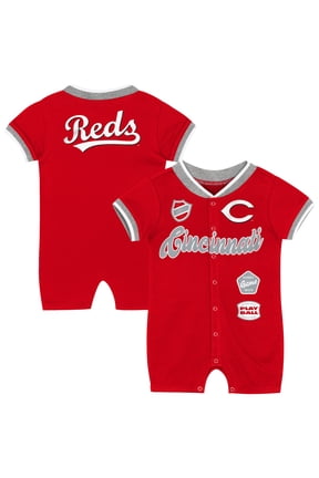 Infant Outerstuff Red Cincinnati Reds Pinch Coverall