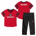 thumbnail image 1 of Infant Outerstuff Red Georgia Bulldogs Team Logo Red Zone Top and Pant Set, 1 of 5