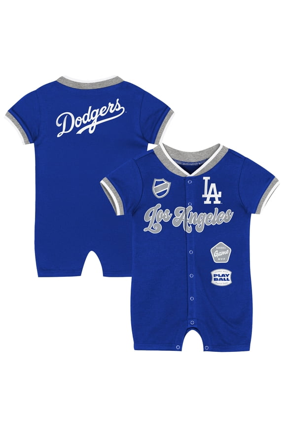 Infant Outerstuff Royal Los Angeles Dodgers Pinch Coverall