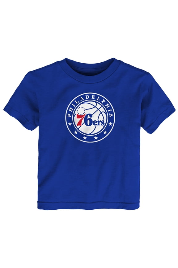 Infant Outerstuff Royal Philadelphia 76ers Primary Logo T-Shirt