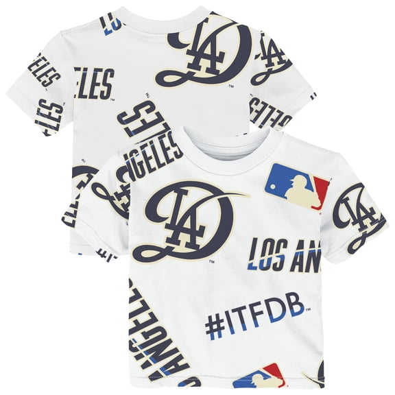 Infant Outerstuff  White Los Angeles Dodgers Game Day T-Shirt