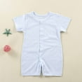 thumbnail image 1 of Infant Pajamas 0-3 Months Infant Girl Pajamas 12-18 Month Boy Clothes 18 Month Onesie Girl Onesienesie Short Sleeve One Shoulder Bodysuit, 1 of 4