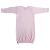 Monag Toddler Girl's Long Sleeve Empire Waist Dress - 100% Ring Spun Cotton, Soft & Perfect For Customizing