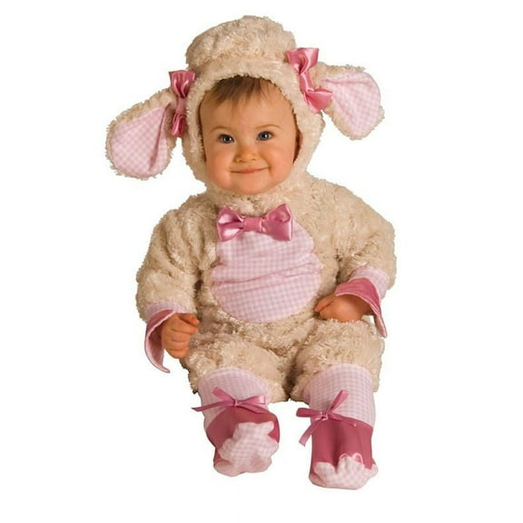 Rubies Pink Lamb Costume for Babies, Girls 12-18 months