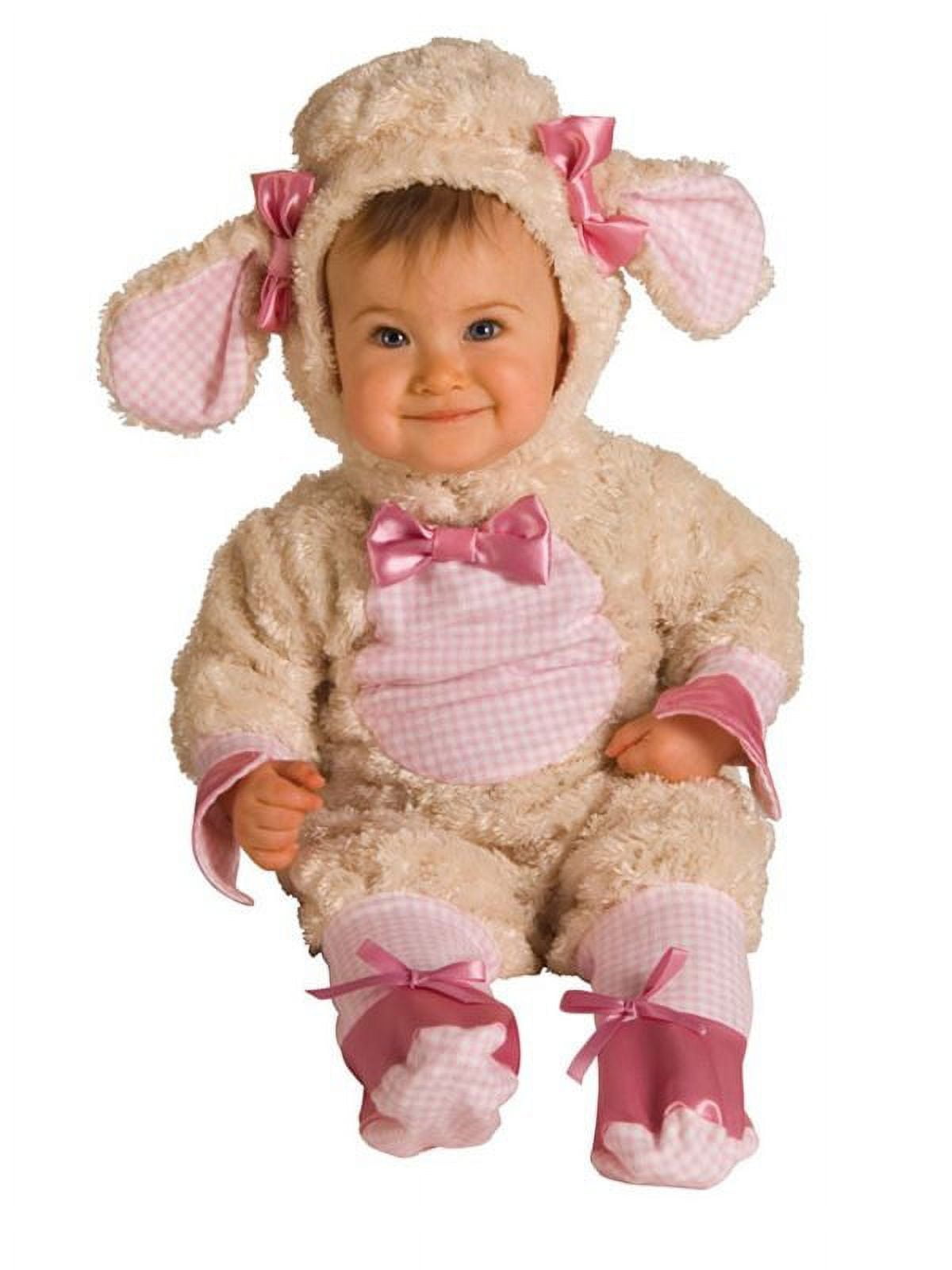 Rubies Pink Lamb Costume for Babies, Girls 12-18 months