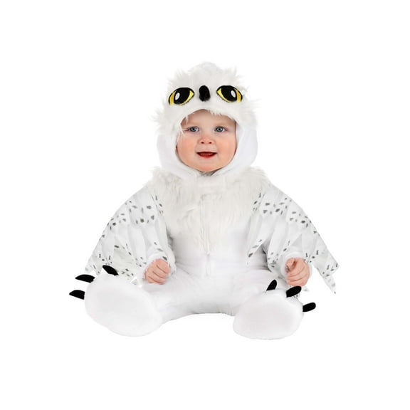 Infant Plush White Owl Costume