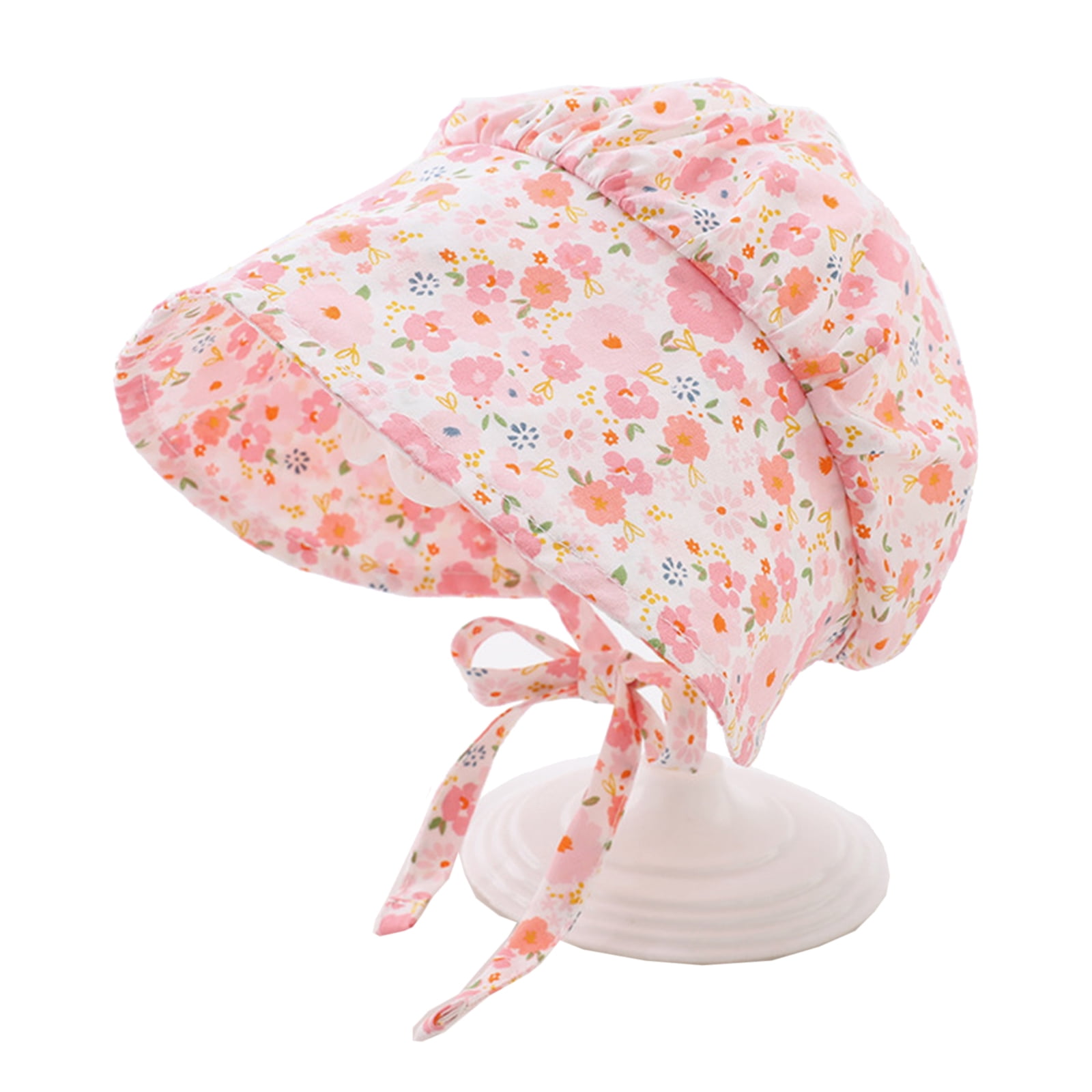 Infant Print Hat Baby Bonnet Sun-shade Cap for Infant 3-20M Toddler ...