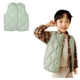 thumbnail image 1 of Puffer Down Vest Boys Vest Light Weight Down Vest with Button Down Puffer Jacket Sleeveless Down Jacket 6-12 Months, 1 of 7