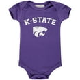 thumbnail image 1 of Infant Purple Kansas State Wildcats Arch & Logo Bodysuit, 1 of 1