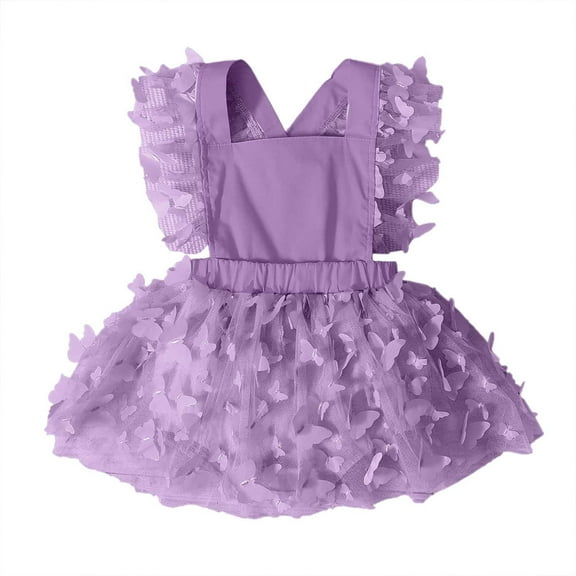 Infant Purple Newborn Clothes Baby Girl Bodysuit Romper Dresses Baby Outfit Cute Clothes Infant Clothes Girls 0-3 Months