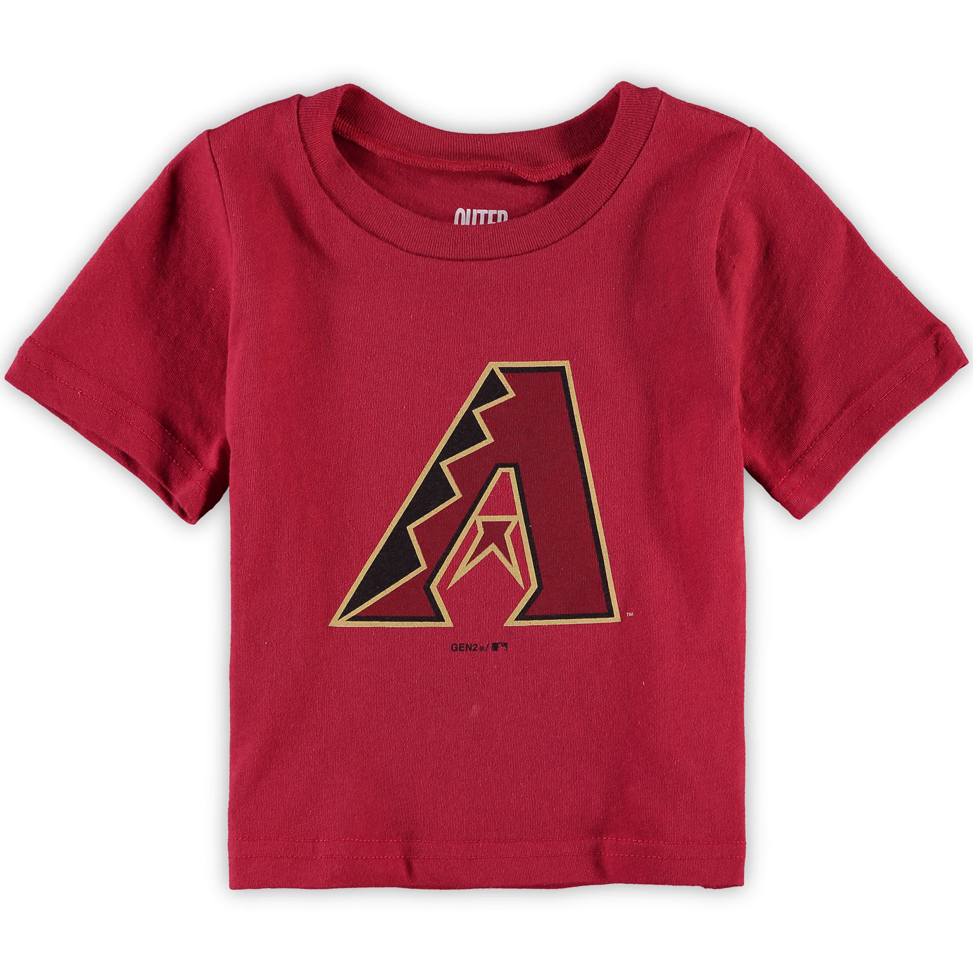Infant Red Arizona Diamondbacks Primary Team Logo T-Shirt