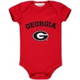 thumbnail image 1 of Infant Red Georgia Bulldogs Arch & Logo Bodysuit, 1 of 1
