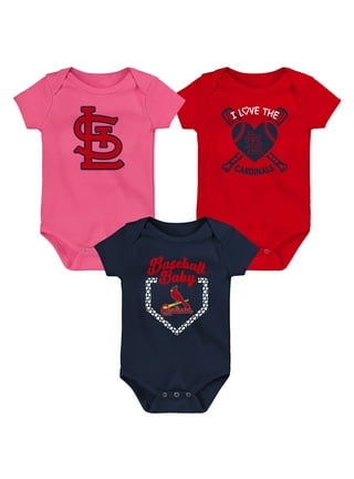 Youth MLB Productions Heather Gray and Red St. Louis Cardinals MBSG T-Shirt