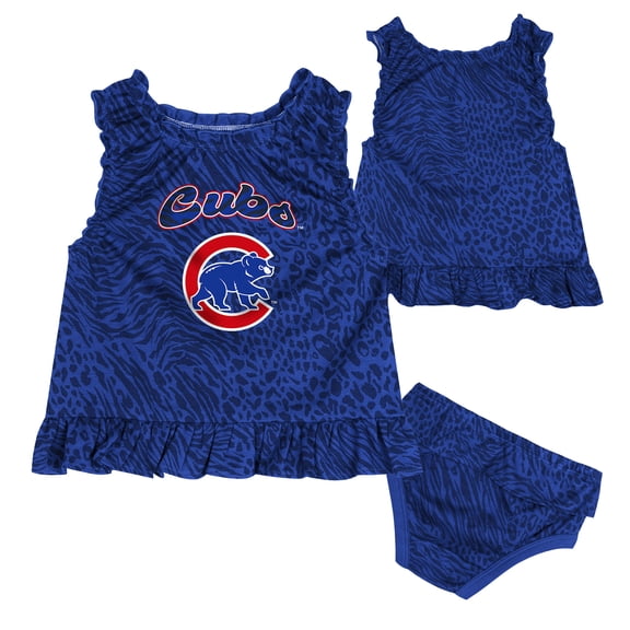 Infant  Royal Chicago Cubs Playground Dress & Bloomers Set