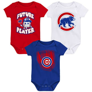 MLB Chicago Cubs Infant Boys' Short Sleeve Layette Set - 0-3M