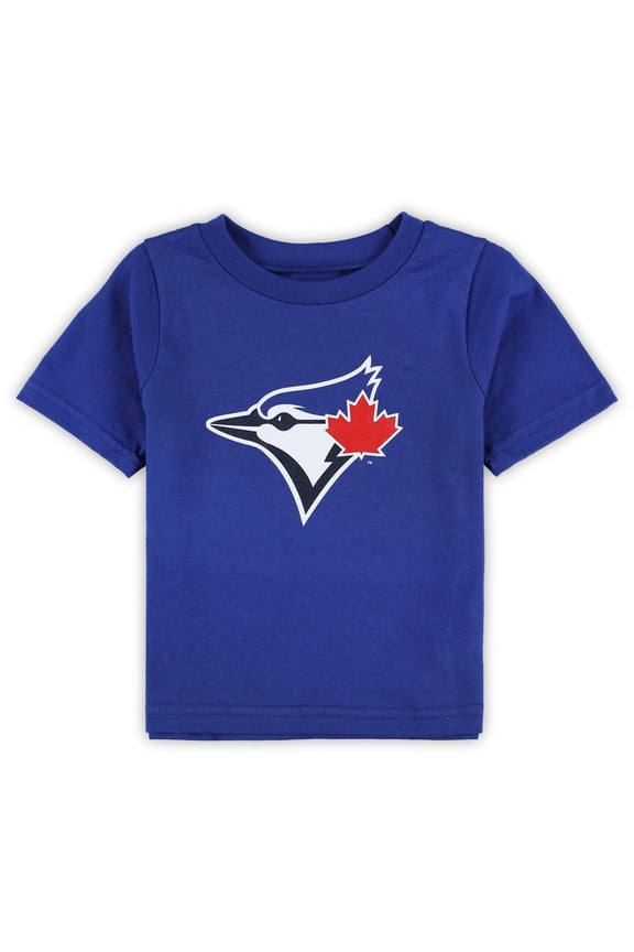Infant Royal Toronto Blue Jays Team Crew Primary Logo T-Shirt