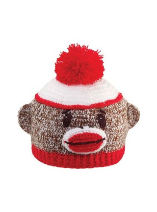 : Pittsburgh Steelers NFL Big Boys Sock Monkey Knit Hat with Pom,  Black (OSFA, Black) : Sports & Outdoors