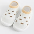 thumbnail image 1 of Infant Slipper Socks Non-Skid Baby First Walking Shoes Breathable Lightwewight Soft Sole Rubber Cotton Baby Grip Socks for Boys, 1 of 3