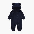thumbnail image 1 of Snowsuit Hoodie Bear Ear Boy Onesies Baby Romper Warm Outfits Baby Girl Baby Girl Clothes 12-18 Months, 1 of 2