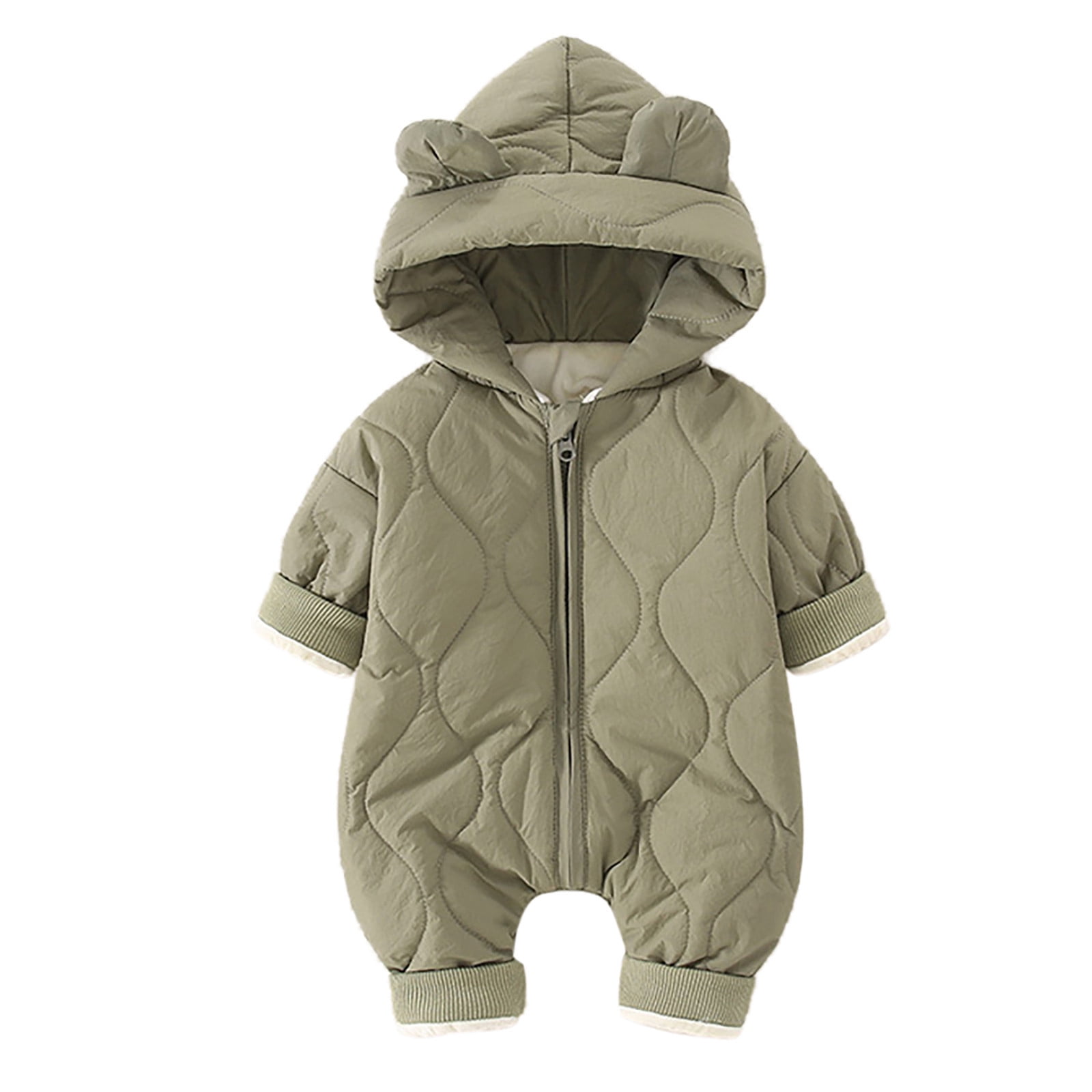 Infant Snowsuit for Baby Boys Girls Cute Baby Christmas Snowsuit Hooded