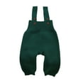 thumbnail image 1 of Infant Soft Knit Overalls Jumpsuit With Adjustable Straps Girls Pants Fall, 1 of 3