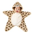 thumbnail image 1 of Starfish Lined Onesie, Soft Romper, Footie Closure Bodysuit, Fall Winter Warm Jumpsuit Outfits for Baby, 1 of 6