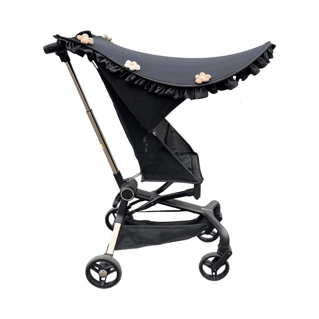 Infant Strollers Sunshade Canopy Sun Protections Pushchair Cart Awning for Daily Park Walking and Shopping Trip