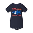 thumbnail image 1 of Infant Surf & Sand Sun & Fun Bodysuit - Navy - 24M, 1 of 1