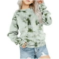 thumbnail image 1 of Infant Sweater Winter Girls Crewneck Oversized Sweatshirt Kids Fashion Long Sleeve Pullover Tops 1-12 Years Baby Boy Knitted Sweater Green 9-10T, 1 of 5