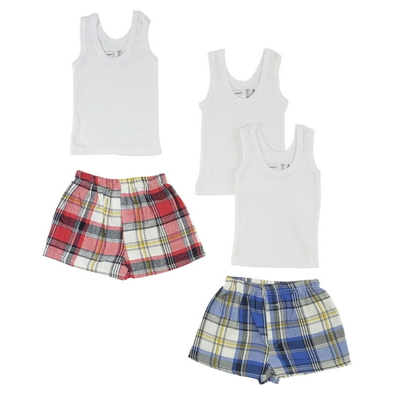 Infant Tank Tops and Boxer Shorts