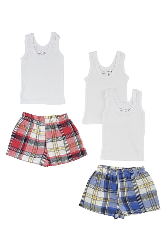 Infant Tank Tops and Boxer Shorts