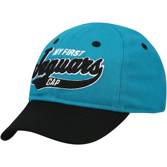 Infant Teal/Black Jacksonville Jaguars My First Tail Sweep Slouch Flex-Hat