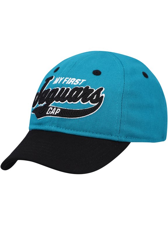 Infant Teal/Black Jacksonville Jaguars My First Tail Sweep Slouch Flex-Hat