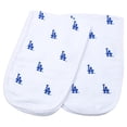 thumbnail image 1 of Infant Three Little Anchors Los Angeles Dodgers 2-Pack Muslin Burp Cloth Set, 1 of 1