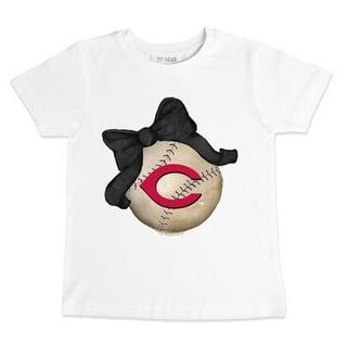 Youth Tiny Turnip White Cincinnati Reds Caleb the Catcher T-Shirt 