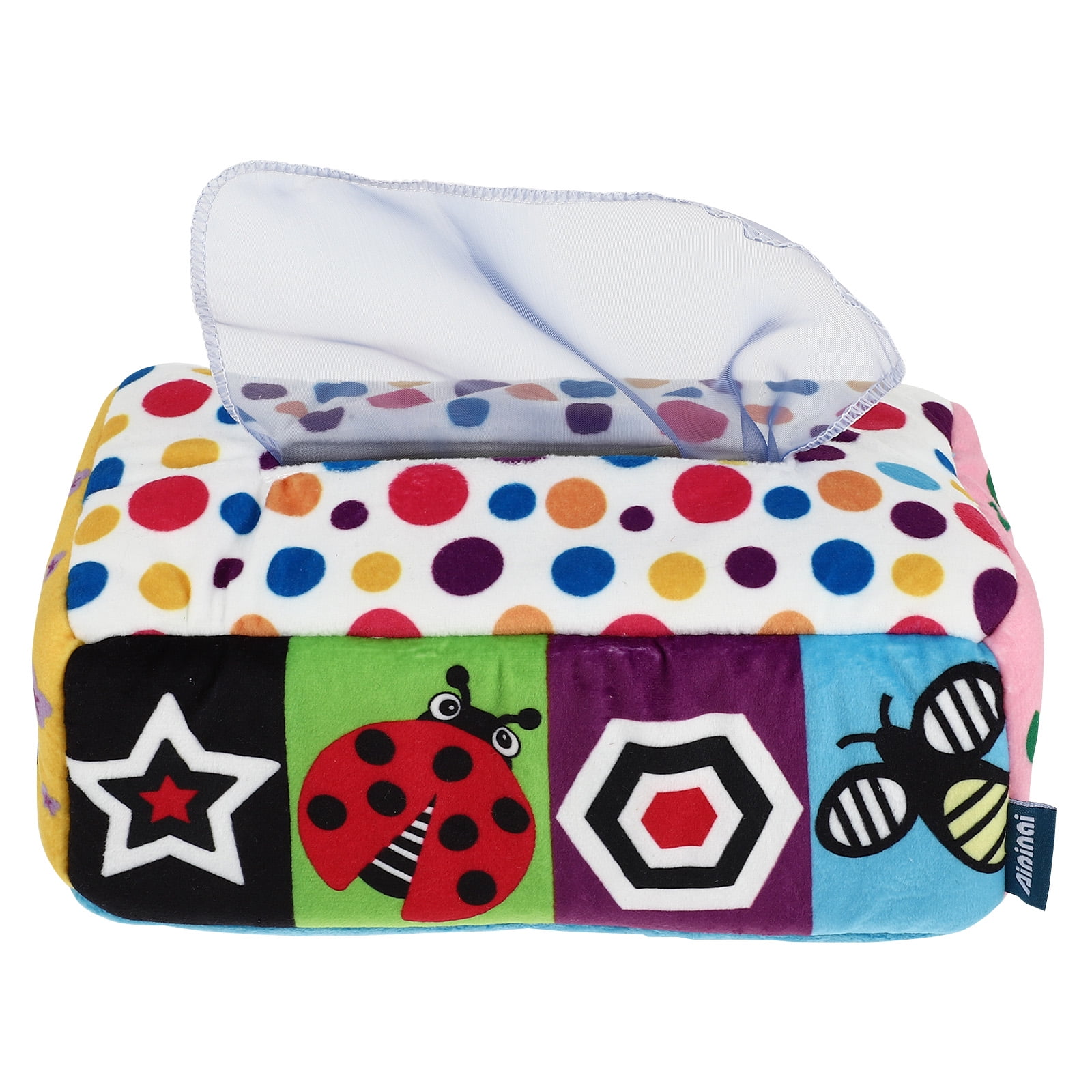 Infant Tissue Box Toy Sensory Tissue Box Baby Toy Lovely Tissue Box Kid