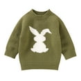 thumbnail image 1 of Infant Toddler Baby Boy Girl Cartoon Fall Winter Knit Tops Pullover Sweater, 1 of 8