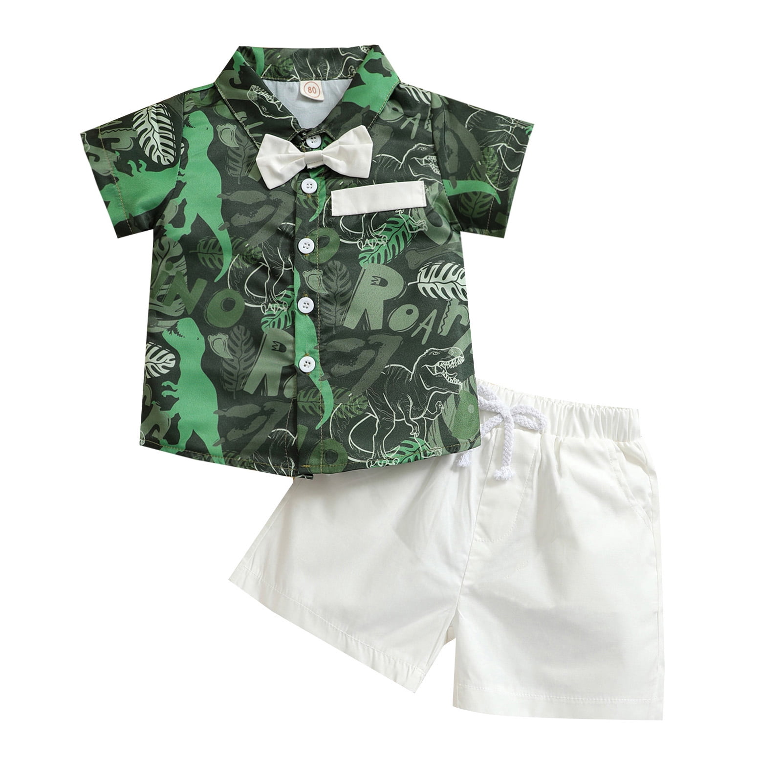 infant-toddler-baby-boy-summer-clothes-short-sleeve-dinosaur-print