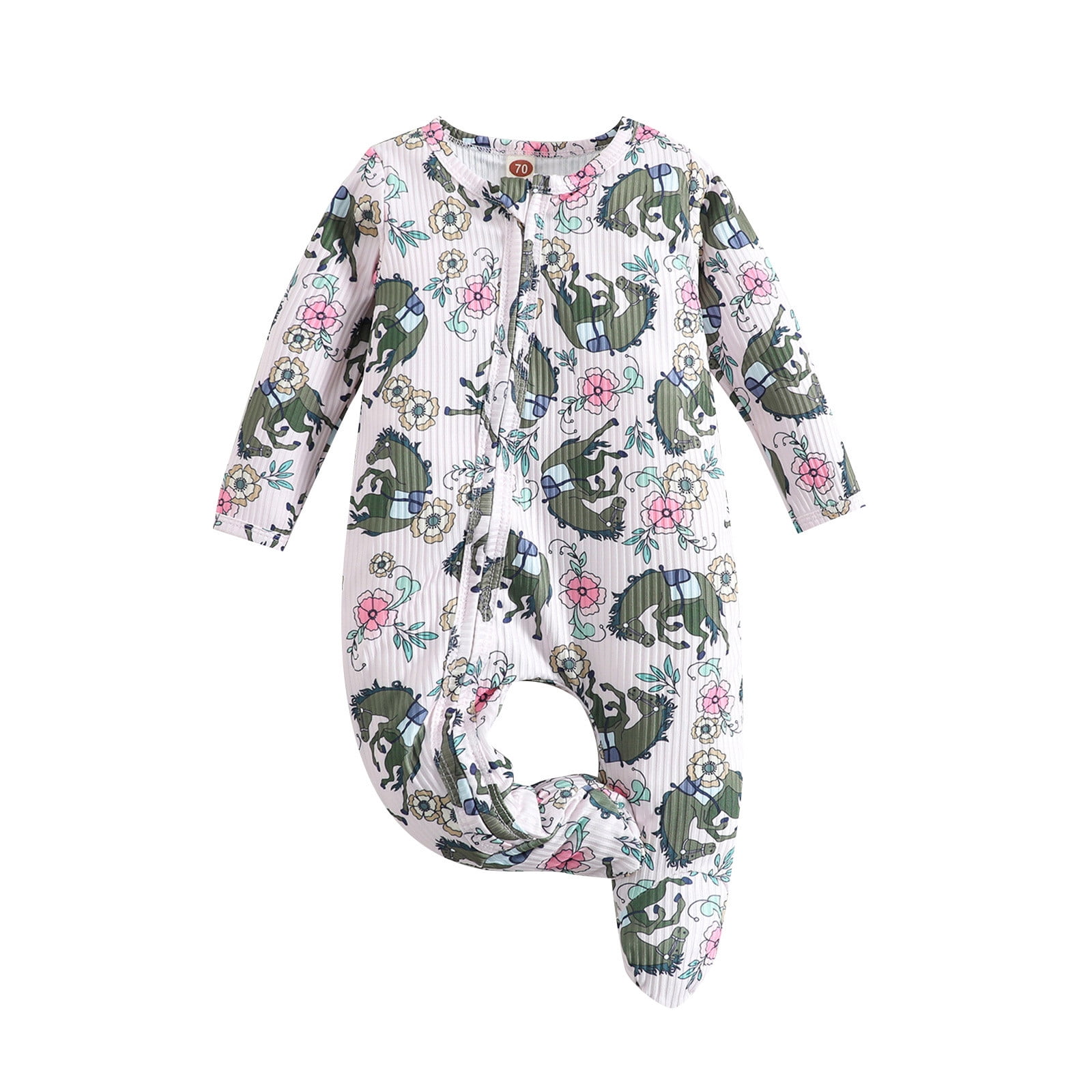Summer Arrival Baby Unisex Letters and Cartoon Pattern Short Sleeves Casual Rompers