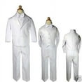 thumbnail image 1 of Infant,Toddler,Boy Formal Party white  5 pc Tuxedo Suit S M L XL 2T 3T 4T 5-20, 1 of 1