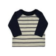 thumbnail image 1 of Infant & Toddler Boy Navy Blue & Green Long Sleeve Shirt Top 3T, 1 of 1