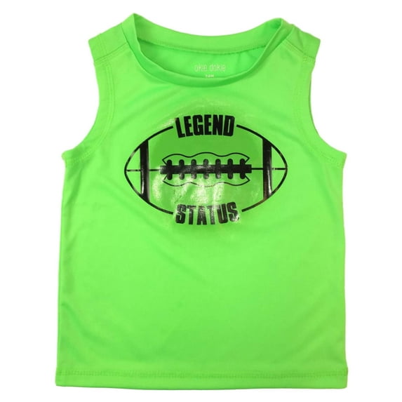 Infant & Toddler Boys Legend Status Tank Top Athletic Football Muscle Shirt 5T
