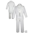 thumbnail image 1 of Infant Toddler Boys Wedding Formal Recital White Tail Tuxedos Bow Tie Suits S-20, 1 of 1