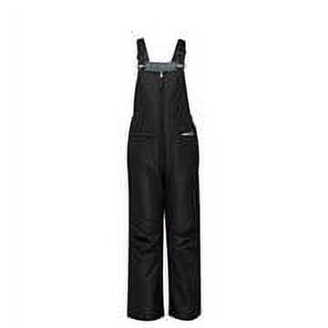 Arctix Infant-Toddler Chest High Snow Bib Overalls, Black, 2T