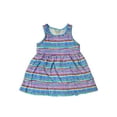 thumbnail image 1 of Infant & Toddler Girls Blue Stripe Dress White Red Summer Spring Dress 18M, 1 of 1