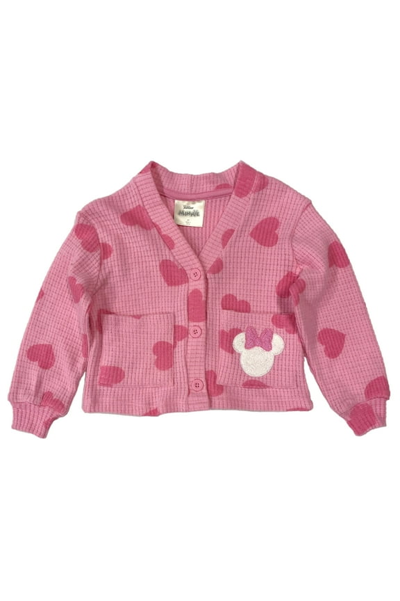 Infant & Toddler Girls Green Hooded Button Up Unicorn Cardigan Sweater