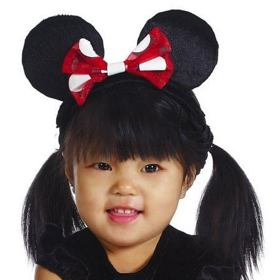 Infant & Toddler Girls Minnie Mouse Costume Red Dot Baby Dress & Headband 12-18m