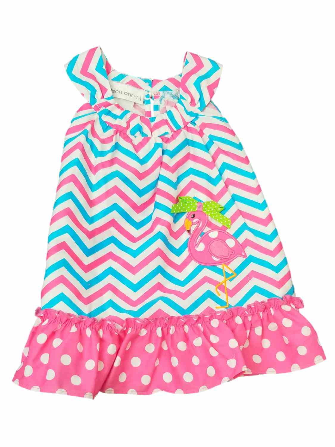 Half Sleeves Summer Dress For Baby Boy In Pink Color