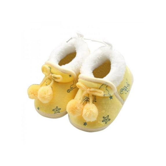 Infant Toddler Girls Soft Sole Crib Shoes Newborn 0-18 Months
