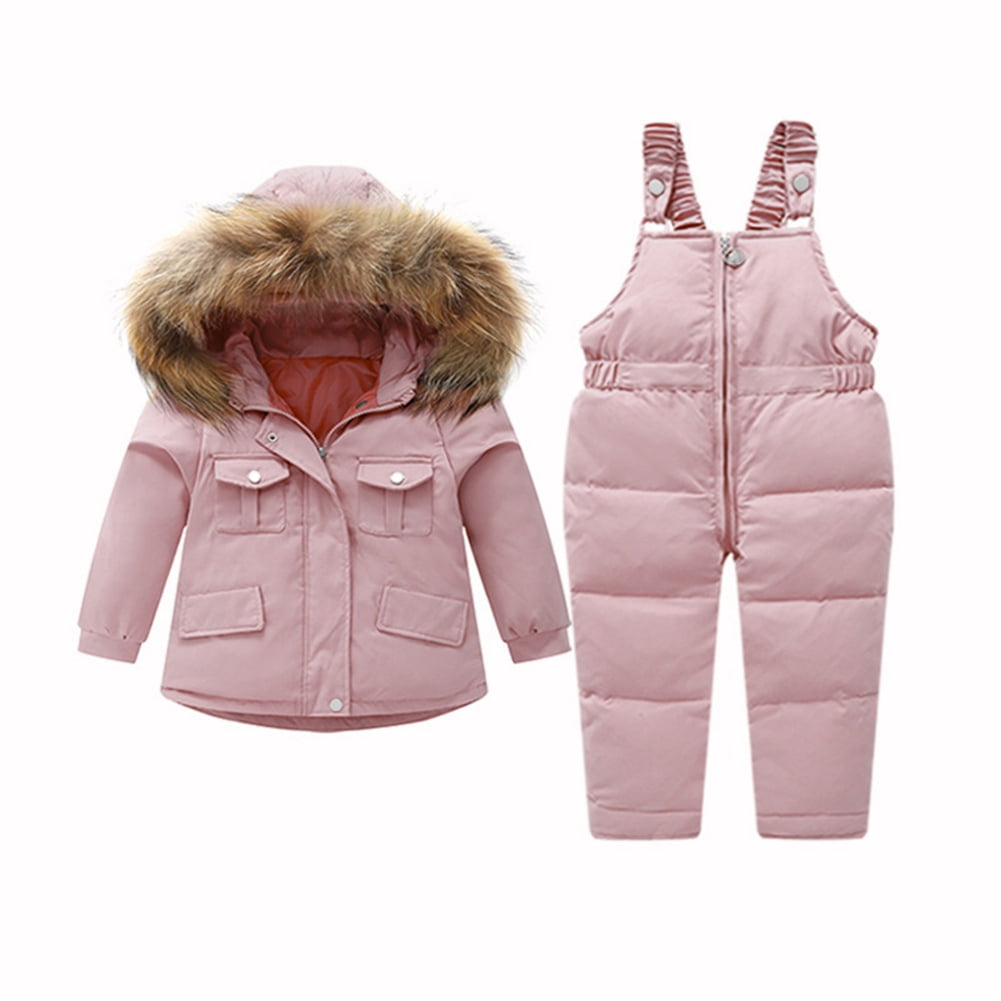 Waterproof Baby Ski Jacket with Reindeer Embroidery | Warm & Windproof Winter Coat (5°C–15°C)